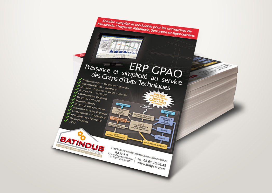 encart publicitaire batindus