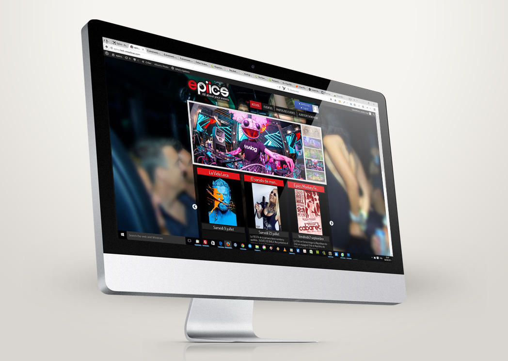 Site internet responsive epiics.com