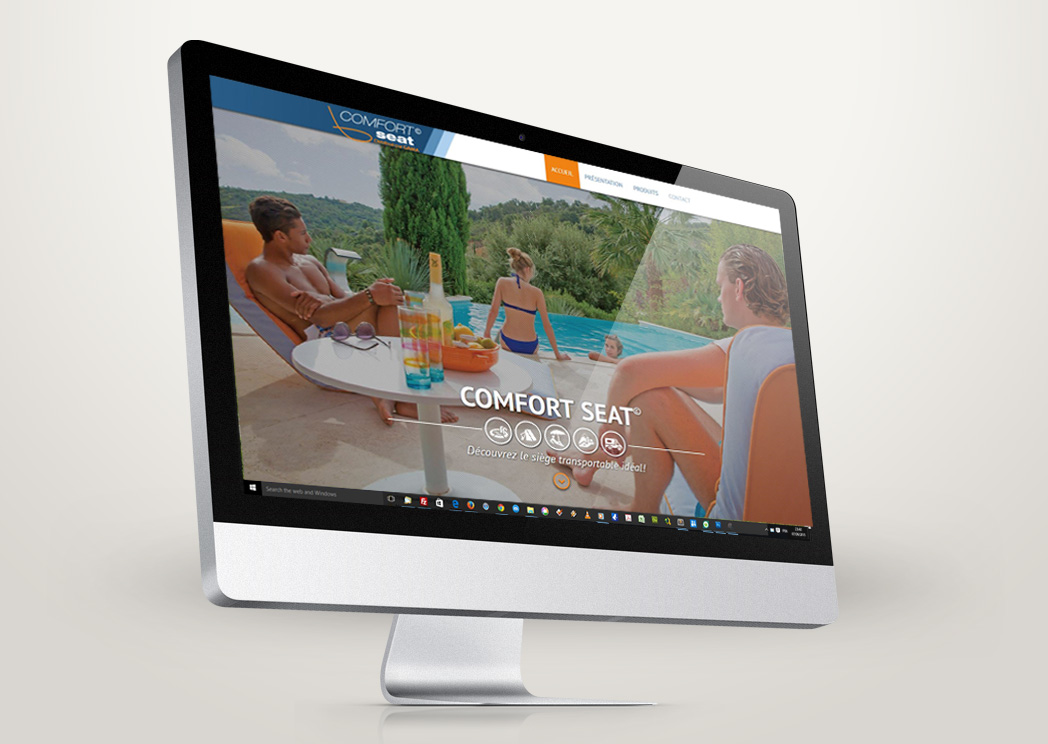 Site vitrine responsive loisirsconfort.com